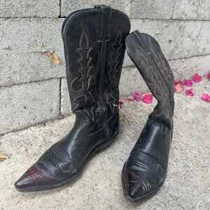 Code West Women’s Black Cowboy Boots
